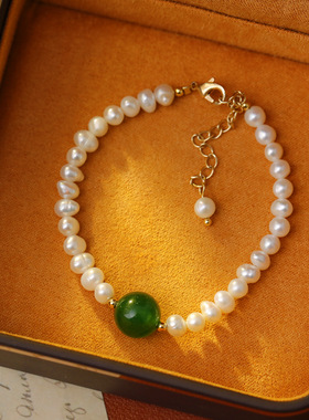 XKDDCT法式仙气天然淡水珍珠宫廷