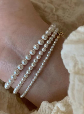 XKDDCT正圆仿施家玻璃珍珠简约百