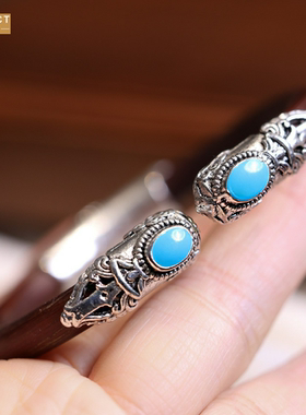 XKDDCT藏式山南无节鸡藤手镯手饰