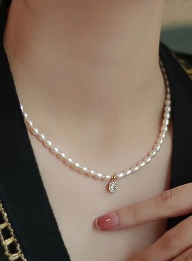 XKDDCT5MM小粒米粒天然淡水珍珠