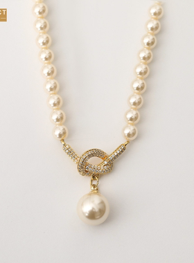 XKDDCT轻奢高级感微镶锆石打结珍