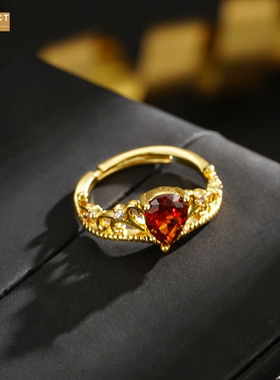 XKDDCT轻奢气质小众设计底托红色