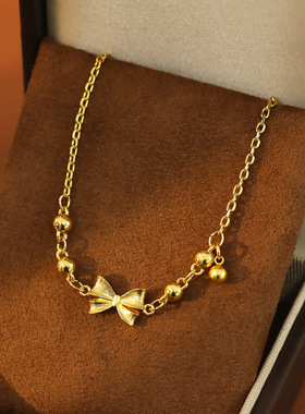 XKDDCT直播爆款沙金电镀蝴蝶结花