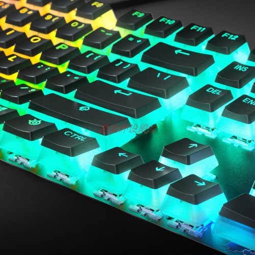 SteelSeries赛睿PrismCAPS键帽PBT半透明键盘配件适配Pro键盘 - 图2