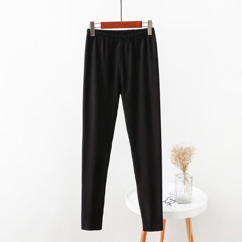 秋裤女紧身打底保暖线裤德绒毛裤内穿衬裤无痕发热大码薄款冬季 - 图3