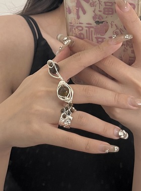 24年秋冬重工戒指金属文艺复兴