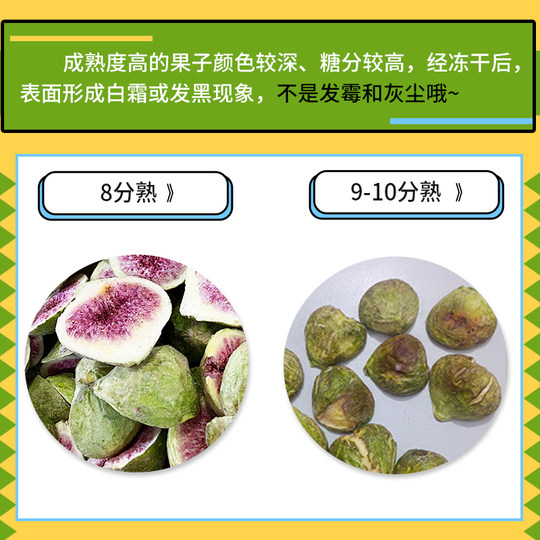 冻干无花果500g脱水水果干威海零食特产荣成装饰蛋糕烘焙雪花酥泡