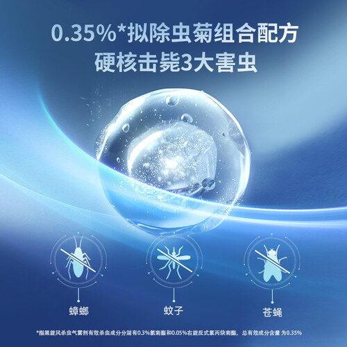 黑旋风杀虫剂喷雾蟑螂药一窝端家用除螨杀灭蟑螂蚊苍蝇5瓶气雾剂 - 图0