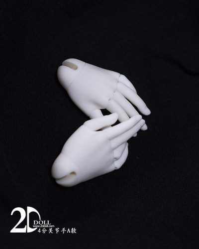 2ddoll 1/4  4分尺寸通用  关节手A款  BJD配件 - 图2