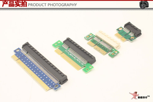 PCI-E X8转接卡 PCI-Express X8保护卡 PCI 98Pin增高测试卡插槽 - 图0
