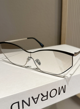 简约美式猫眼大框太阳镜