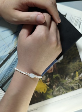 白喻 天然淡水珍珠手链 气质新中式百搭小众设计师款轻奢中性温柔