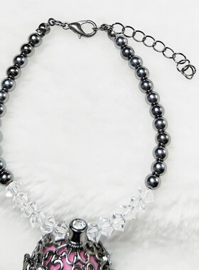 高级感森系文艺风花朵香薰手环