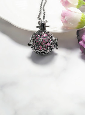 精油扩散器项链欧美风扩香石天使