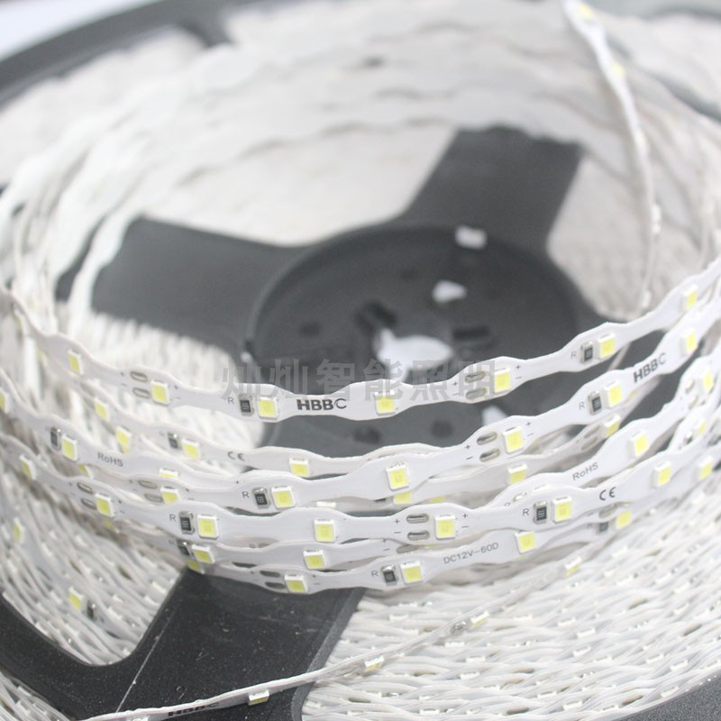 led灯带12VS型蛇形高亮2835软灯带 可弯曲树脂发光模组迷你字灯条 - 图0