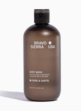 Bravo Sierra- 鸢尾草檀香柚子海盐深层清洁舒缓男士沐浴露343ml