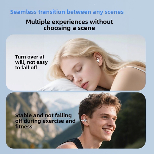 wireless Bluetooth earphones noise reduction sports earbuds - 图0