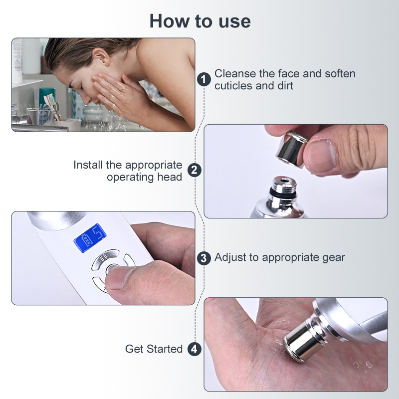 Diamond Microcrystal Skin Machine Blackhead Removal - 图1