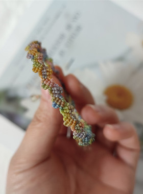 鱼小丸手作小叶子手绳