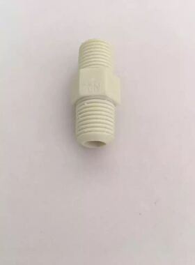 热卖净水器配件  2分外螺纹接头 滤壳连接2分对丝尼龙连接管件