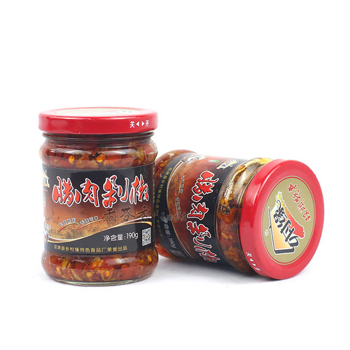 双牌乡村缘 阳明山腊肉185克 腊猪肉 下饭菜 剁椒酱香辣 永州特产 - 图0