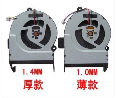 适用ASUS华硕 X55V X55VD X45C X45VD R500V K55VM 风扇厚款14mm - 图0