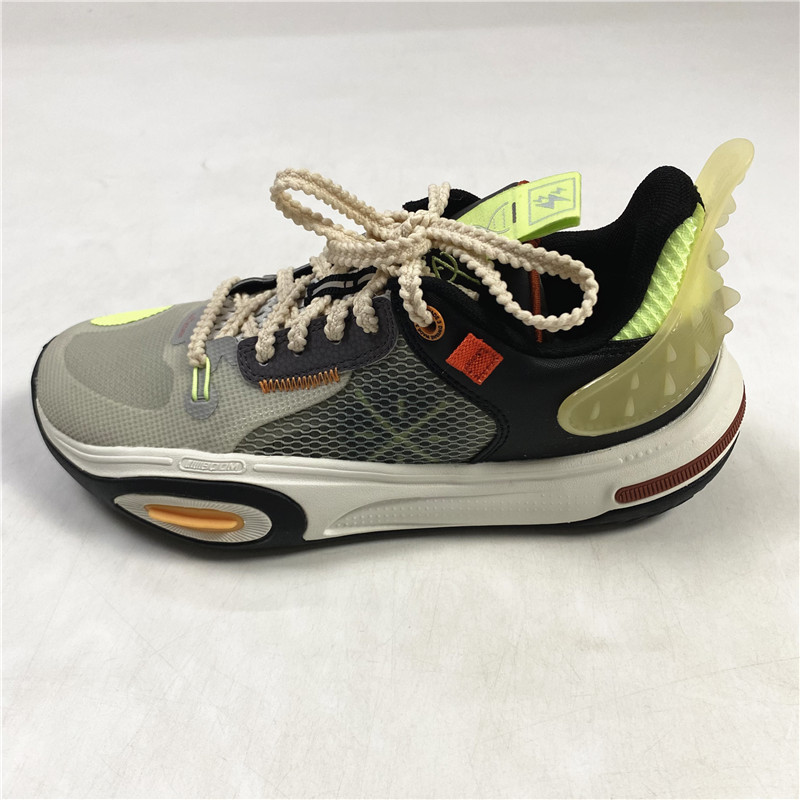 李宁篮球鞋男女童秋篮球系列时尚透气防滑低帮篮球鞋YKBT034-赞助 - 图2