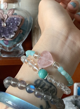 贝奇手作女天然水晶甜美