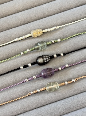 纯手工编绳的好运生肖手绳