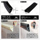 Edge-covered glass stainless steel plate seal strip