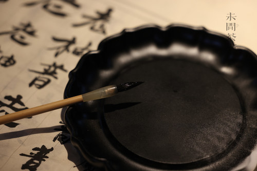 唐砚 琉璃壶承 贡盘 砚台 古法铸造 每件都是孤品 未闲定制 新品 - 图2