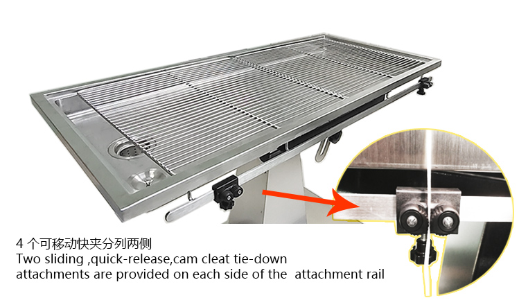 电动升降水槽台面手术台宠物牙科手术台多用途动物洗牙手术床-图0