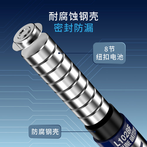 23a12v1028F包邮5节a23银战士vinnic无汞电池引闪器门铃吊风扇灯摩托电动车库卷闸卷帘门遥控器防盗遥控器用 - 图1