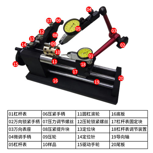 厂家直销同心度测量仪偏摆仪端面跳动仪同轴度测试仪同心度仪定做 - 图2