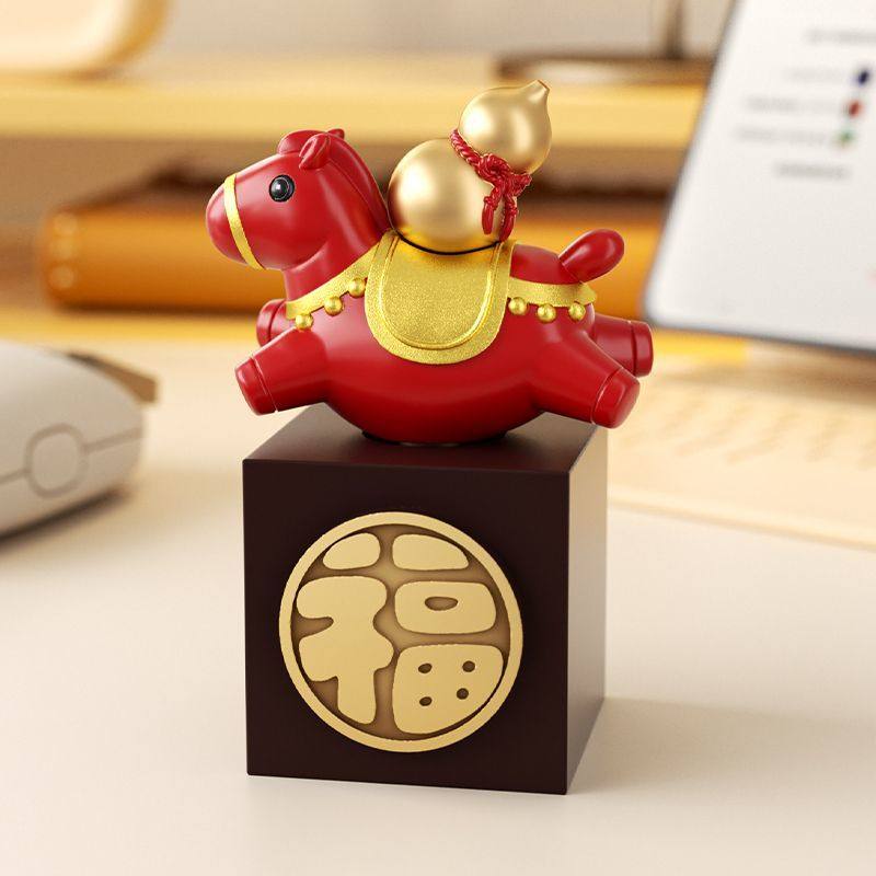 金元宝马上有钱招财摆件2026马年车载中控台装饰解压治愈新年礼物,淘宝优惠券,粉丝福利购,淘宝优惠卷