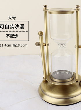 可以自己装沙沙漏定制刻字创意旅游沙玻璃空瓶子自制沙漠纪念DIY