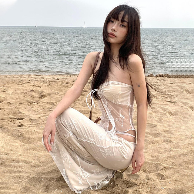 ນາງສາວໄທອ່ອນ lace ວັນພັກຜ່ອນ skirt suit ແມ່ຍິງ
