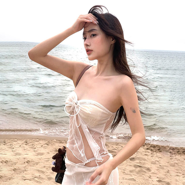 ນາງສາວໄທອ່ອນ lace ວັນພັກຜ່ອນ skirt suit ແມ່ຍິງ