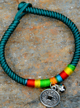 diy配饰云南七彩生日礼物手链