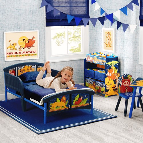 Delta迪士尼汪汪队拼接床儿童床男孩汽车床带护栏小孩床狗狗床 - 图0