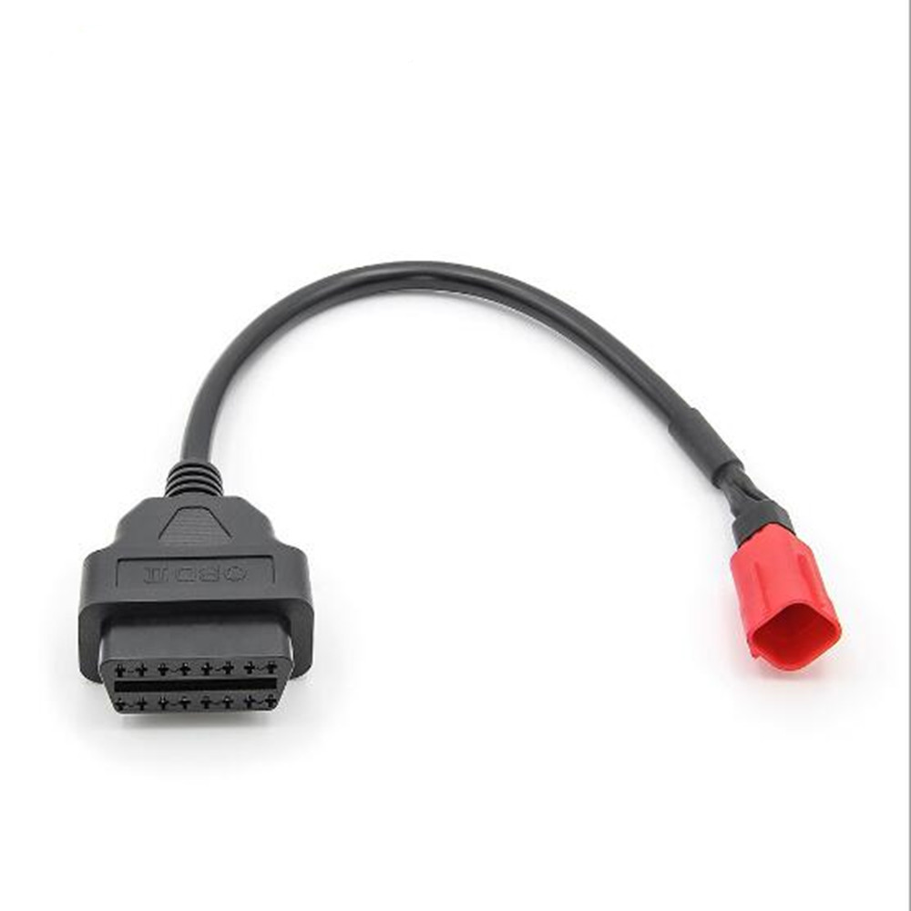 适用于雅马哈3针+4针+本田6针摩托车转接线 OBD2摩托车诊断转换线 - 图3