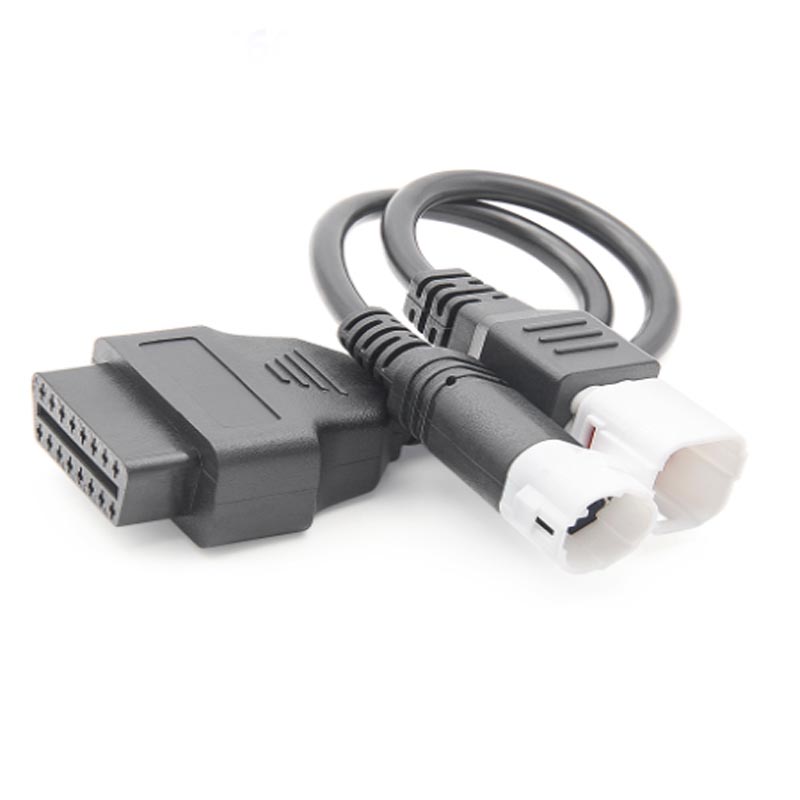 适用于雅马哈3针+4针+本田6针摩托车转接线 OBD2摩托车诊断转换线 - 图2