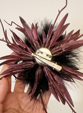 暗黑凝视COS个性暗黑骷髅花朵