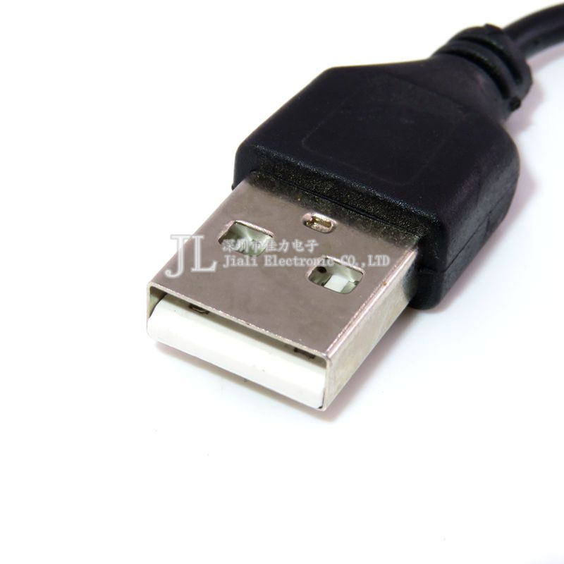 1米粗线OD3.5mm 全铜V3 迷你mini USB 5P线 MP3/MP4数据线 - 图3