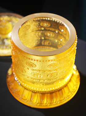 琉璃指捻转轮民族风转运轮摆件