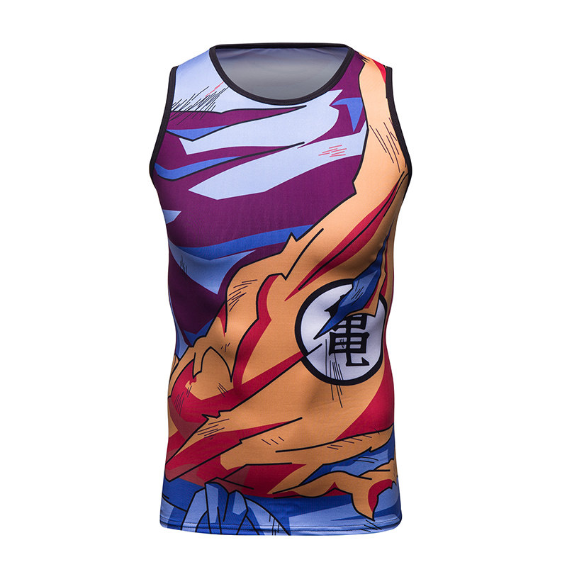 七龙珠悟空贝吉塔紧身运动背心恐龙猩猩无袖t恤砍袖宽肩修身型男,淘宝优惠券,粉丝福利购,淘宝优惠卷