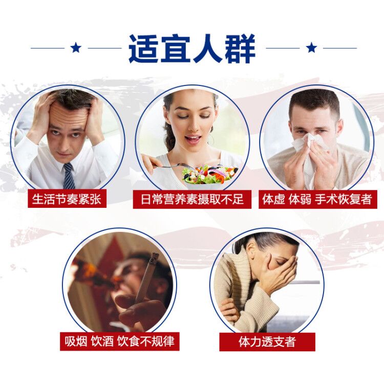 腾世达海外专营店美国安利纽崔莱倍立健片复合维生素矿物质简装官网正品1
