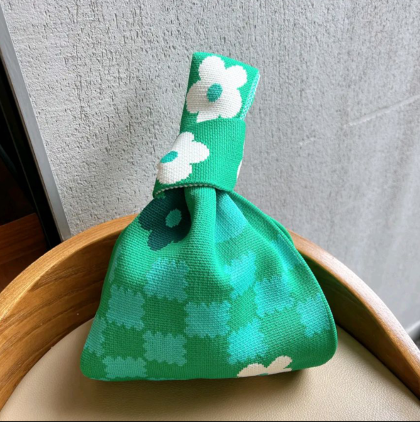 针织手提包包女秋季新款卡通编织手拎小包上班杂物包礼品袋便当包,淘宝优惠券,粉丝福利购,淘宝优惠卷