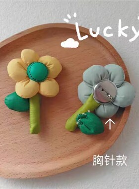 可爱日系小红花胸针装饰胸花