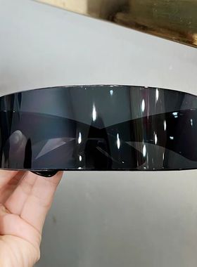 AI直播眼镜赛博朋克未来科技感眼镜酒吧蹦迪表演拍照男女直播道具